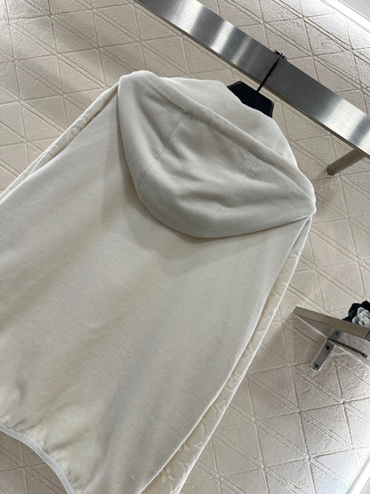 Patchwork Hooded Sweatshirt