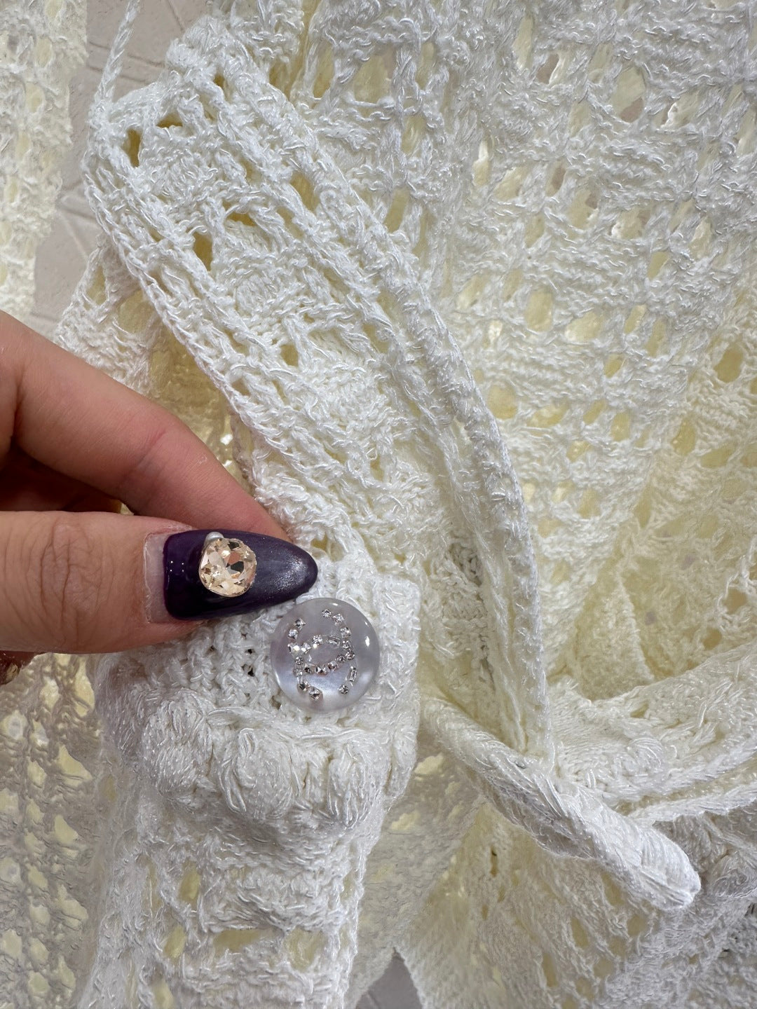 Collared Waist-Defining Sweater Cover-Up