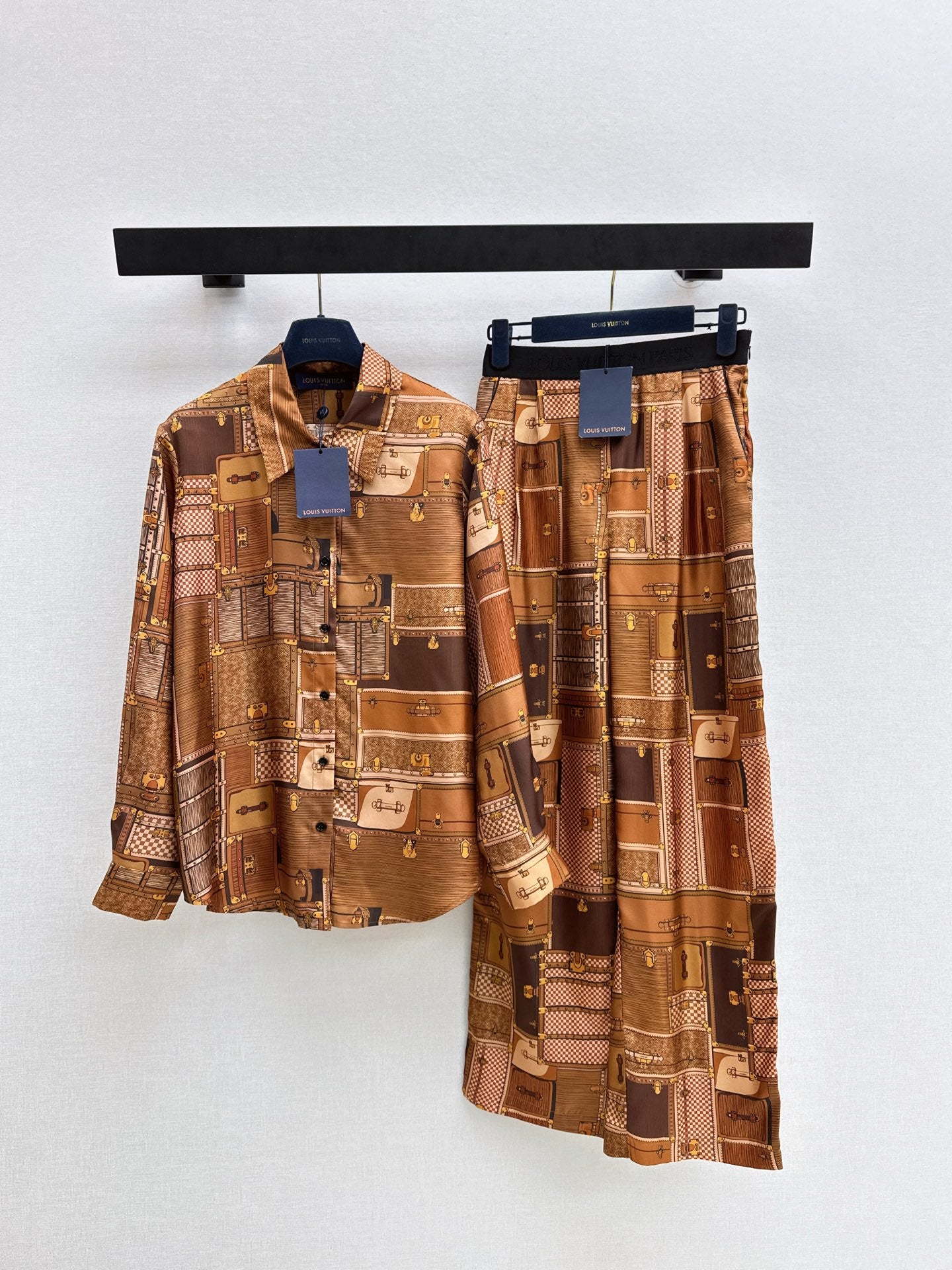 Printed Silk Shirt