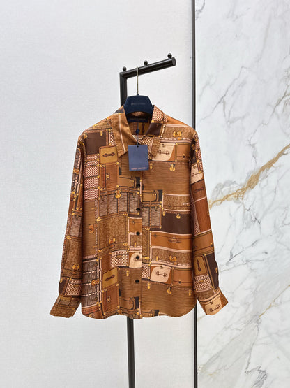 Printed Silk Shirt