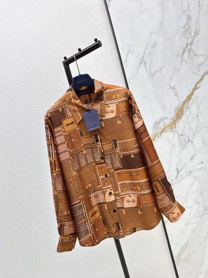 Printed Silk Shirt