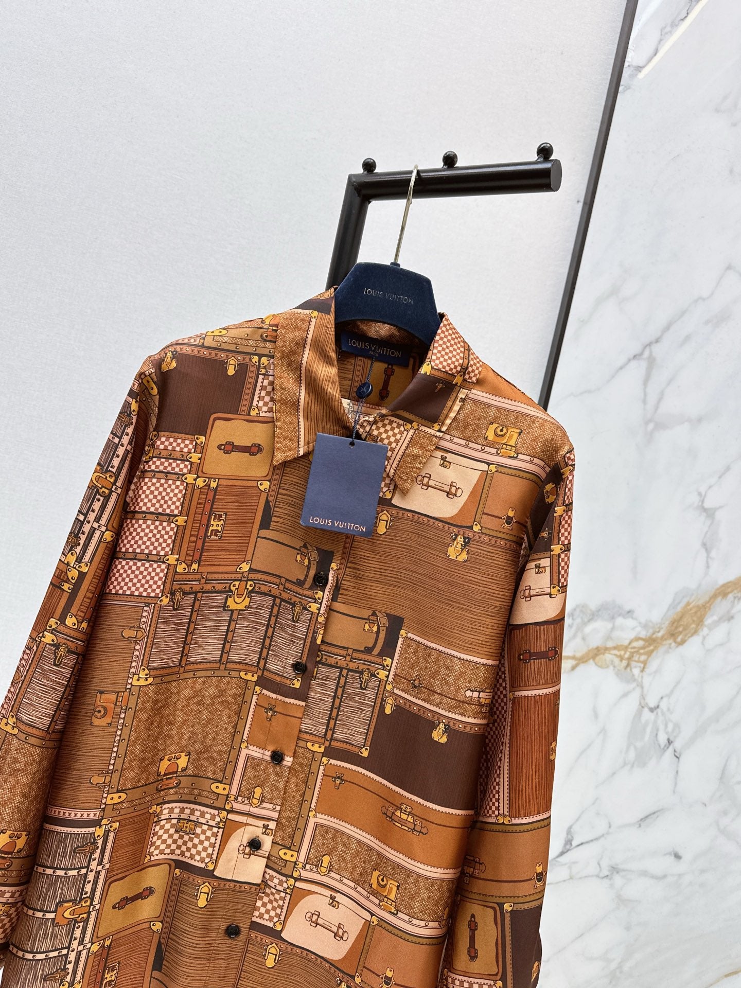 Printed Silk Shirt