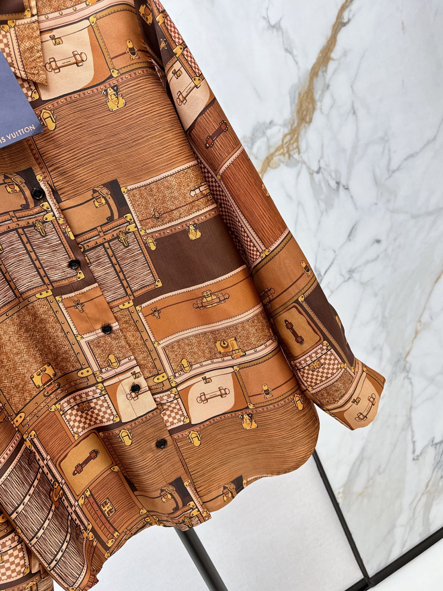 Printed Silk Shirt