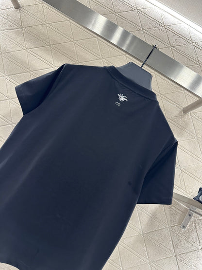 Beaded Logo Ribbon T-Shirt