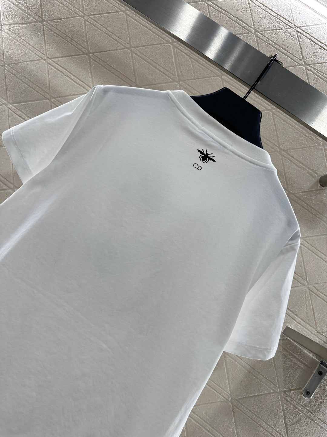 Beaded Logo Ribbon T-Shirt