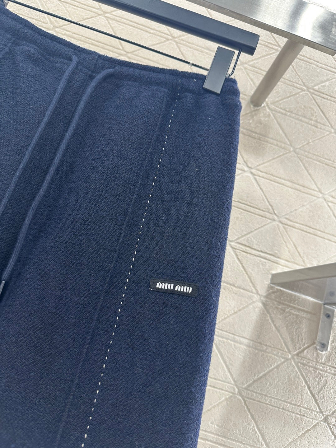 Drawstring Wide-Leg Pants