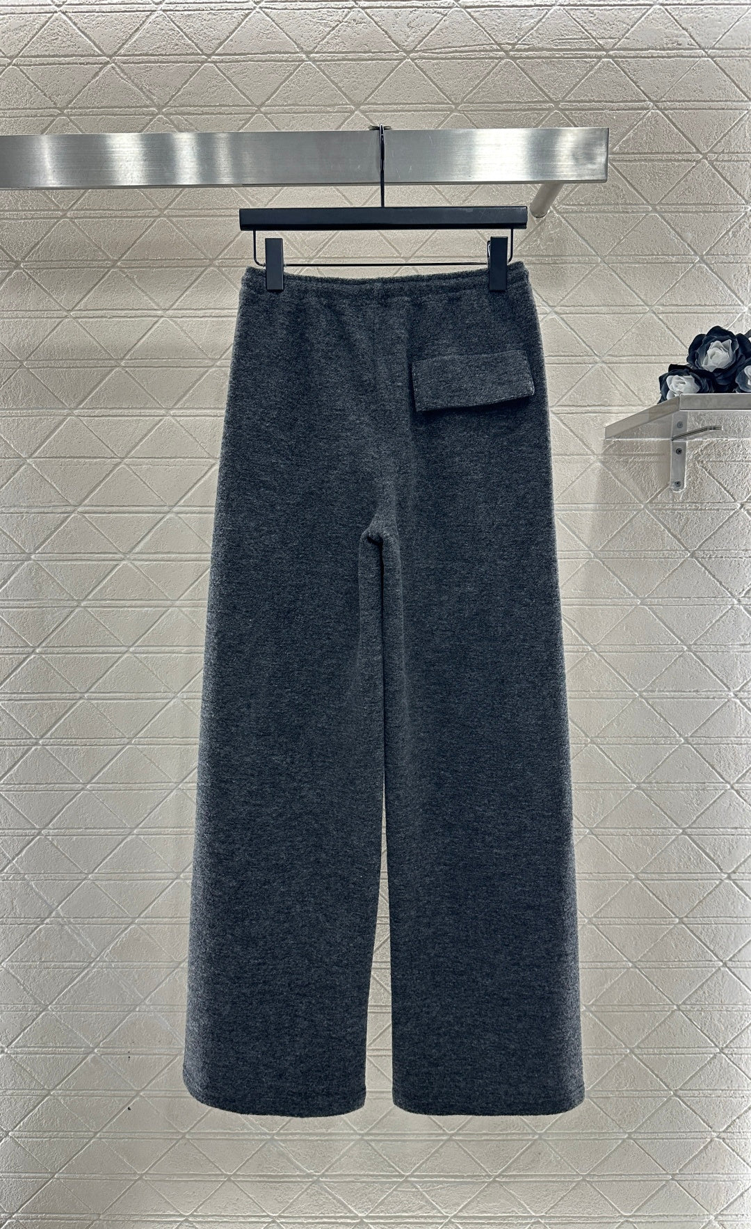 Drawstring Wide-Leg Pants