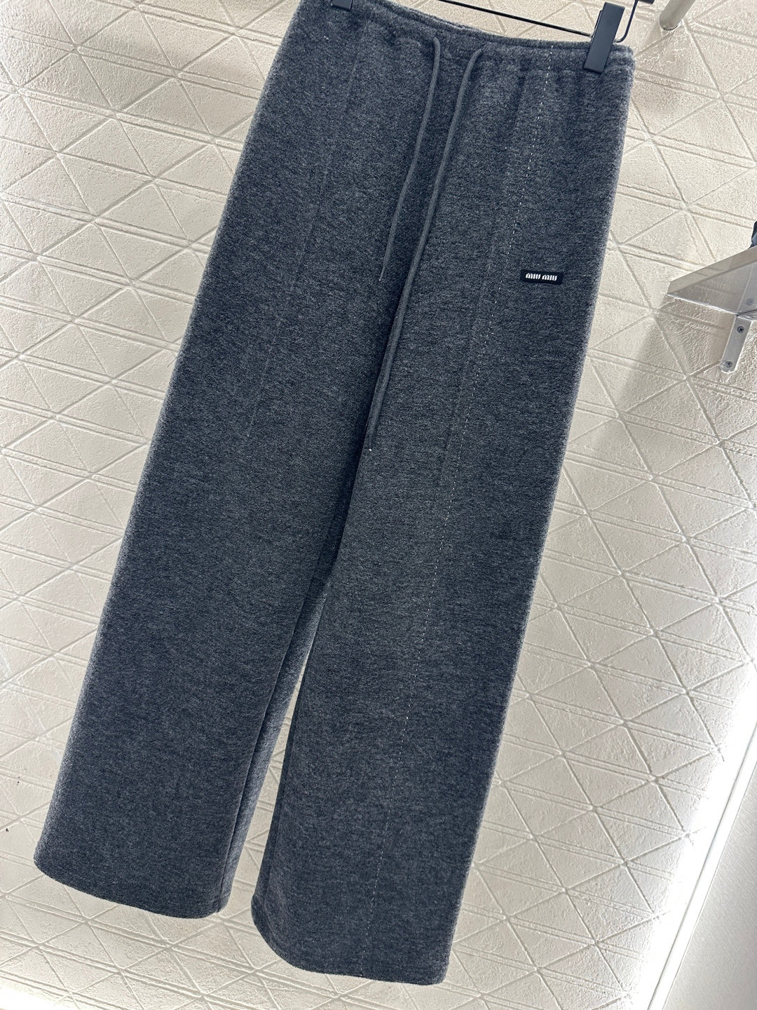 Drawstring Wide-Leg Pants