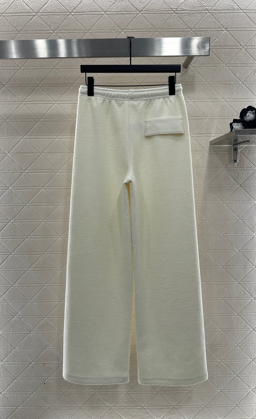 Drawstring Wide-Leg Pants
