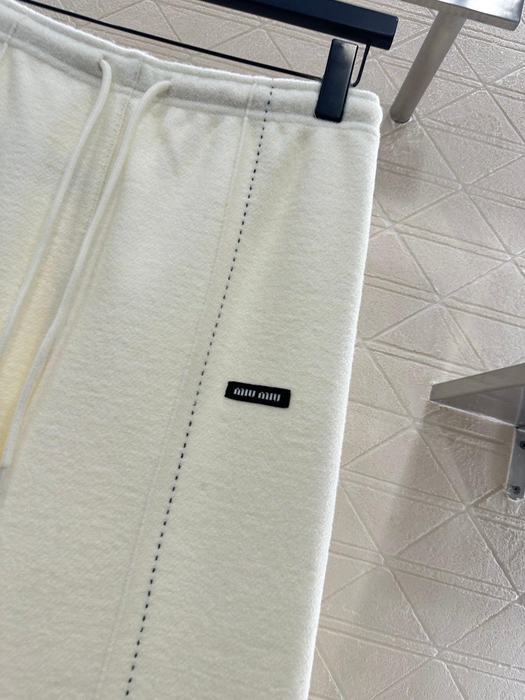 Drawstring Wide-Leg Pants