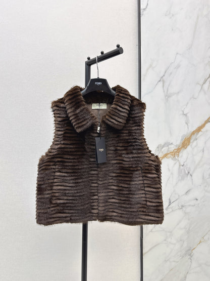 Eco-friendly Mink Cashmere Vest
