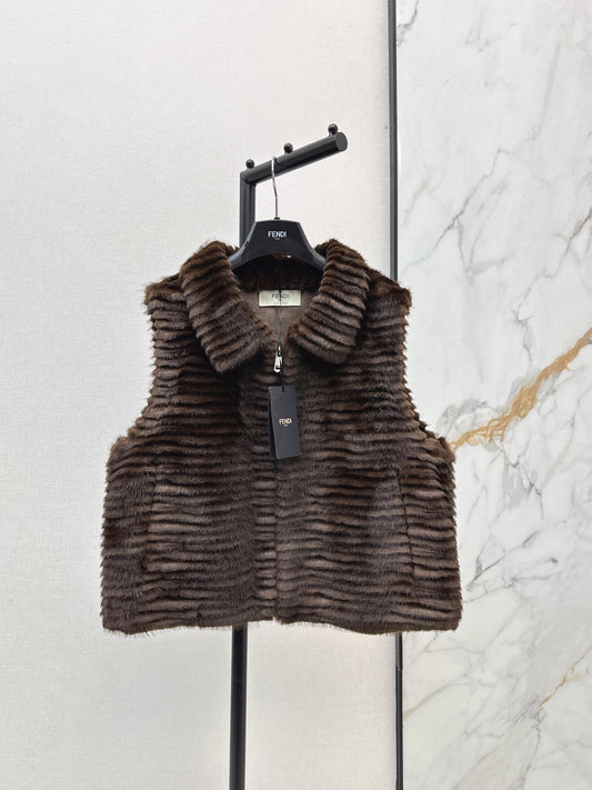 Eco-friendly Mink Cashmere Vest