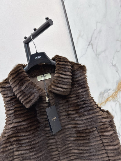 Eco-friendly Mink Cashmere Vest