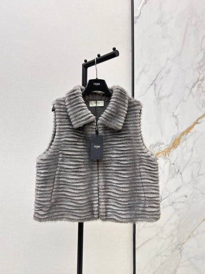 Eco-friendly Mink Cashmere Vest