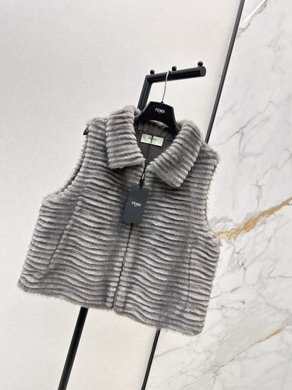 Eco-friendly Mink Cashmere Vest