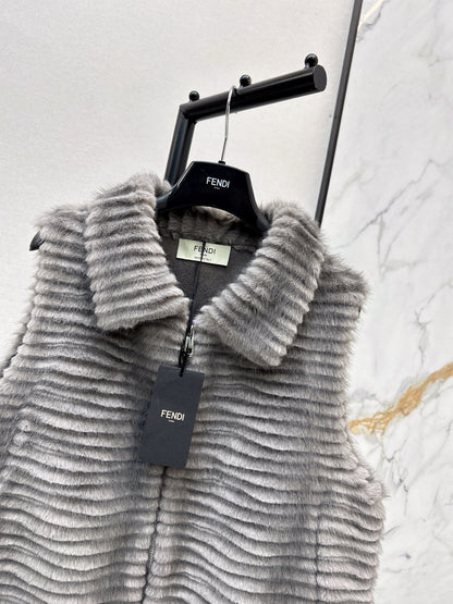 Eco-friendly Mink Cashmere Vest