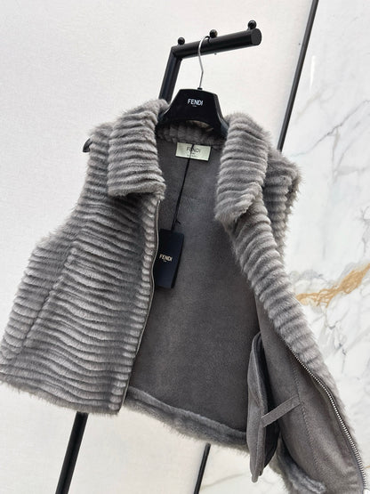 Eco-friendly Mink Cashmere Vest