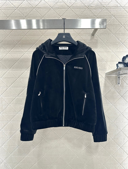 Hooded Jacket and Pants Set