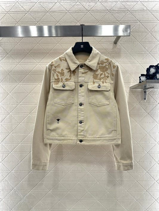 Embroidered Denim Jacket