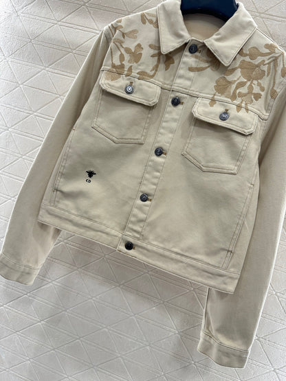 Embroidered Denim Jacket
