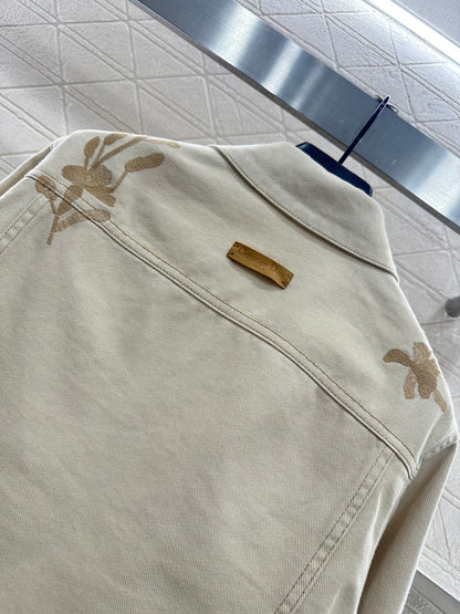 Embroidered Denim Jacket