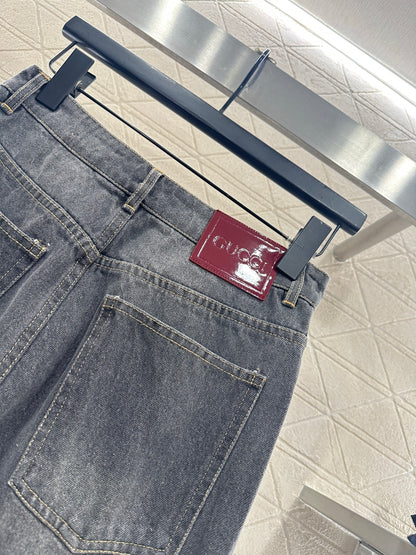 Distressed Denim Pants