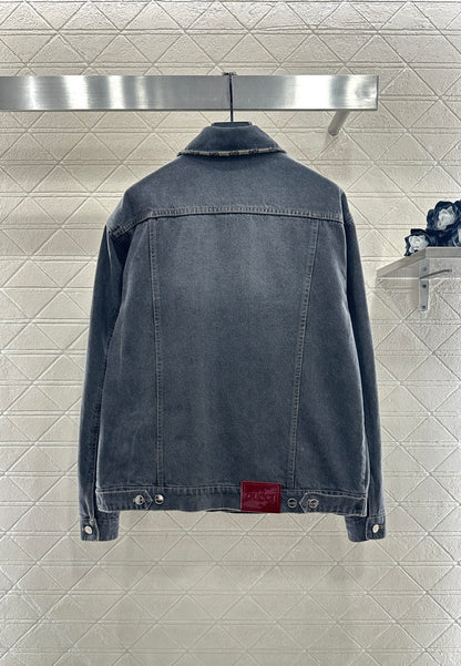 Distressed Denim Jacket
