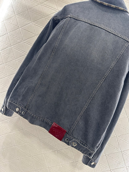 Distressed Denim Jacket