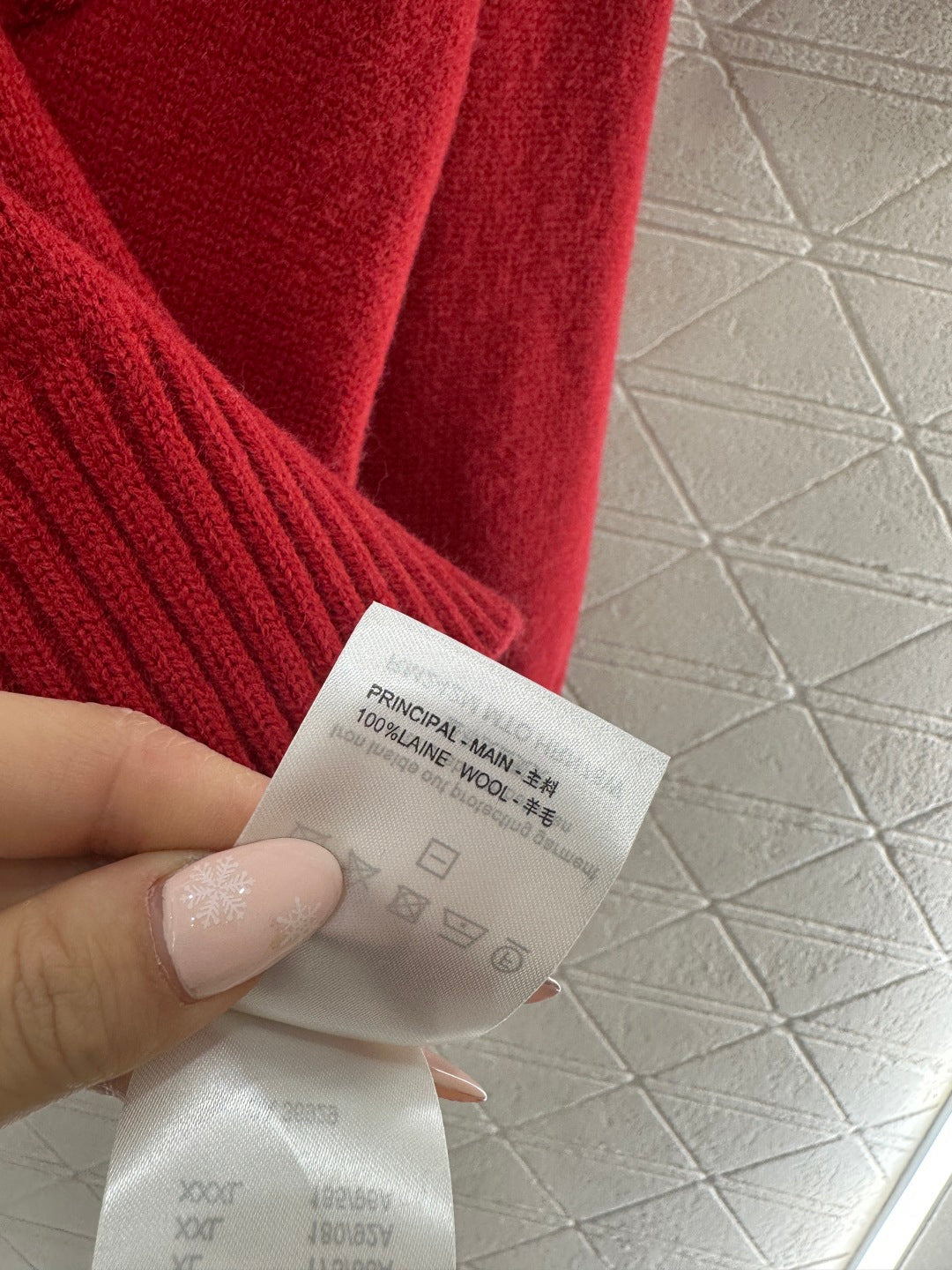 3D Logo Oversized Knit Sweater