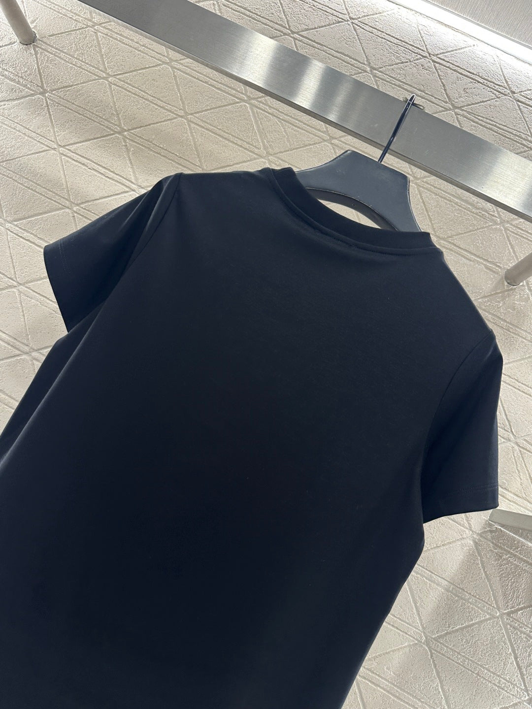 Lace Embroidered Logo T-shirt