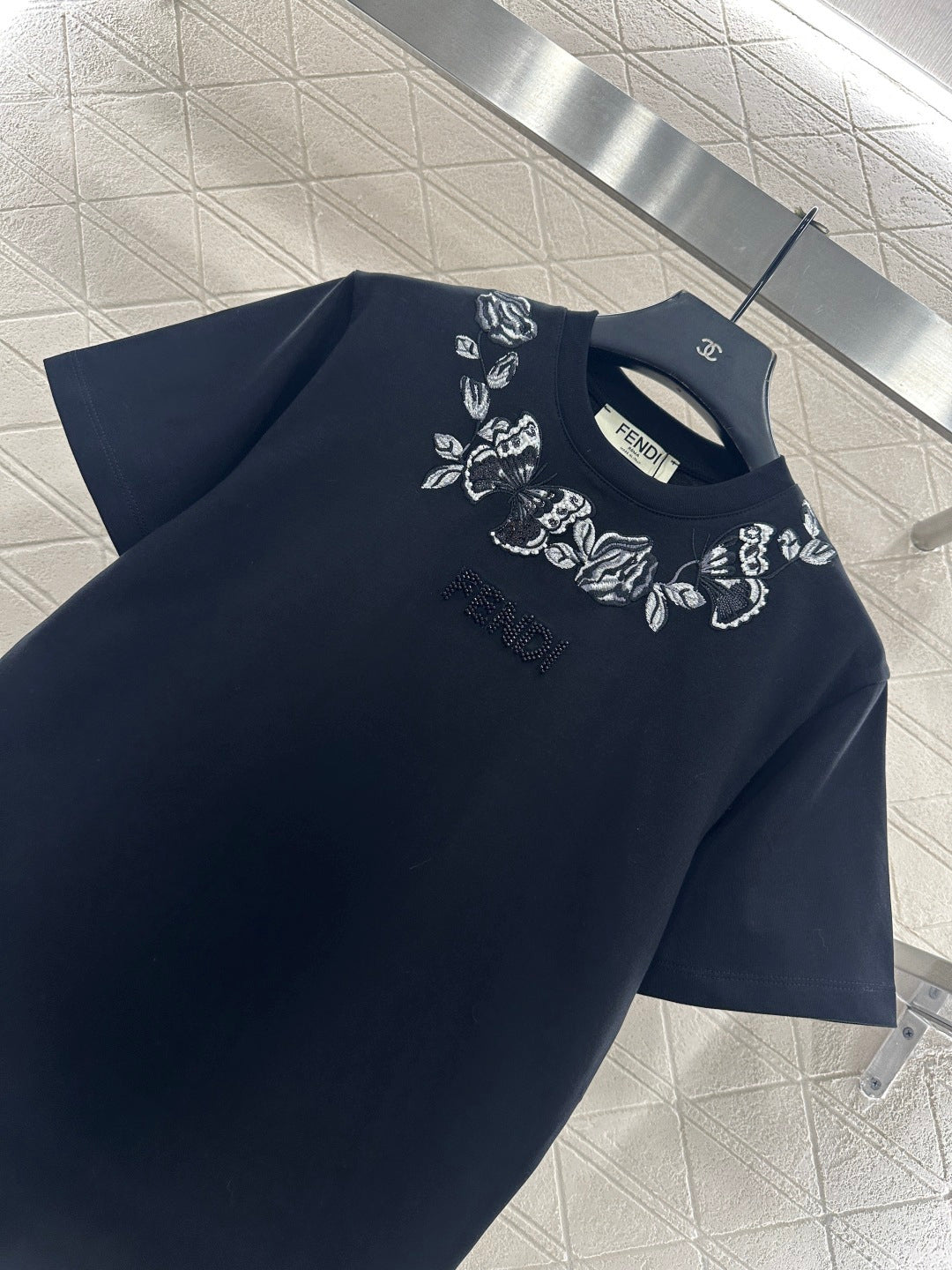 Beaded Logo T-shirt