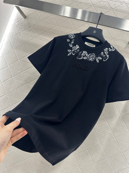 Beaded Logo T-shirt
