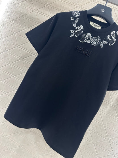 Beaded Logo T-shirt