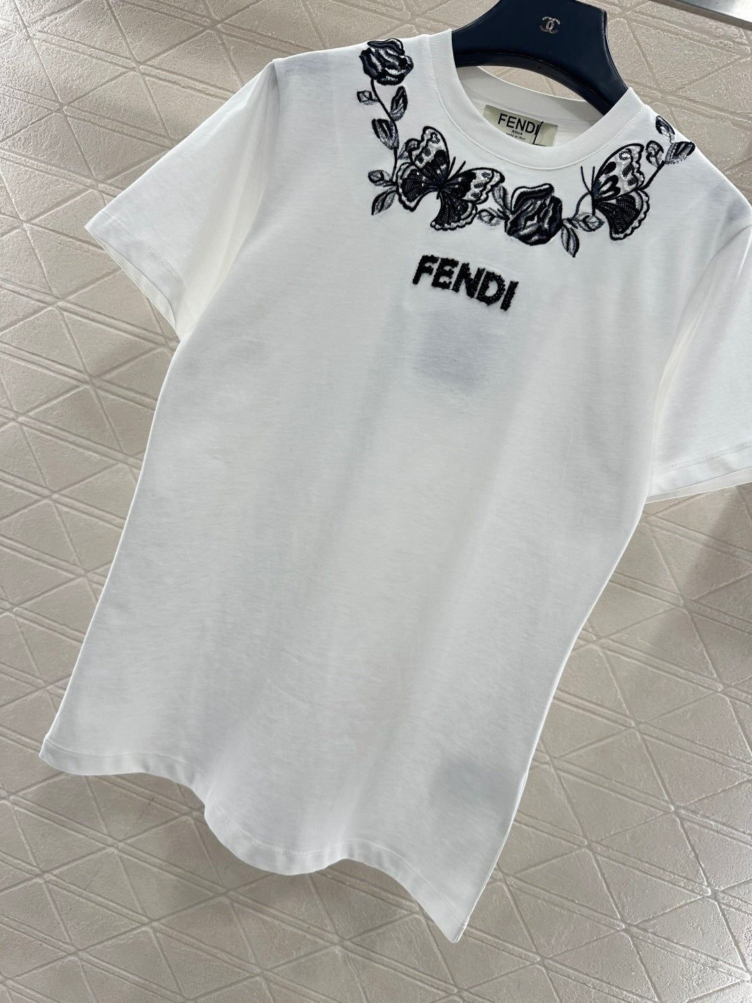 Beaded Logo T-shirt