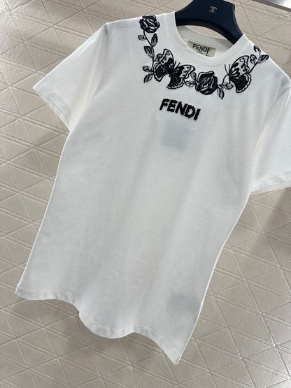 Beaded Logo T-shirt