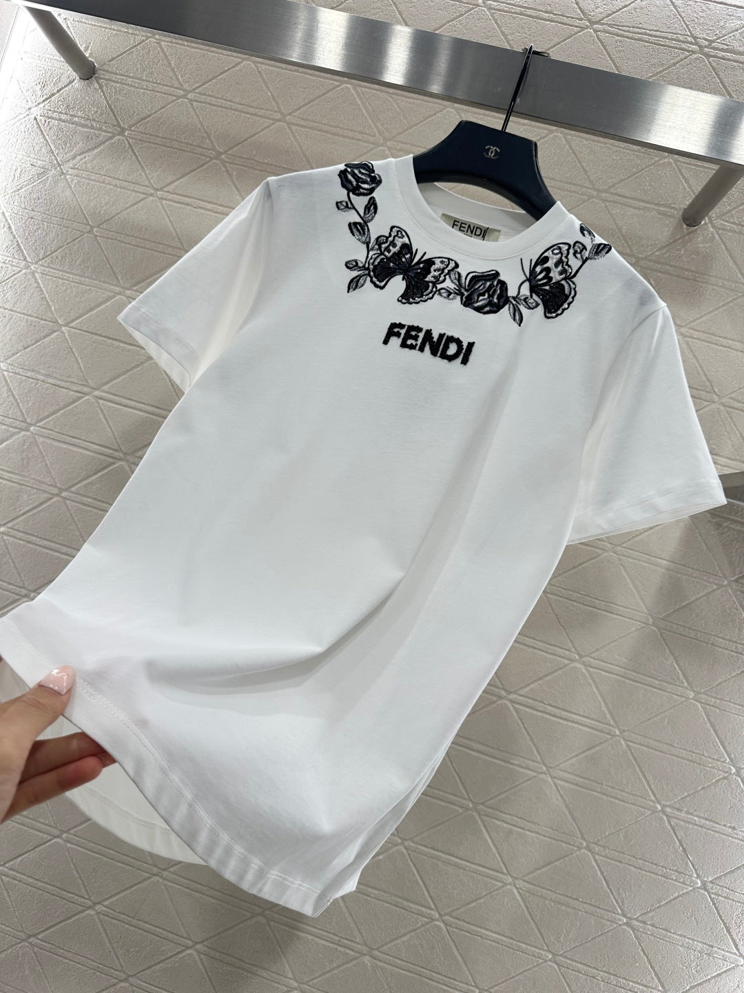 Beaded Logo T-shirt