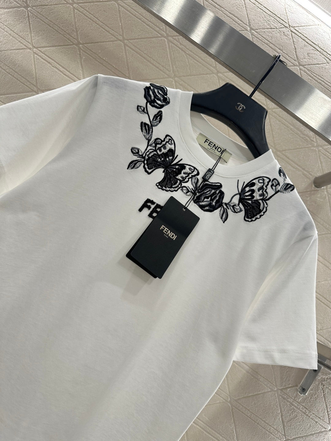 Beaded Logo T-shirt