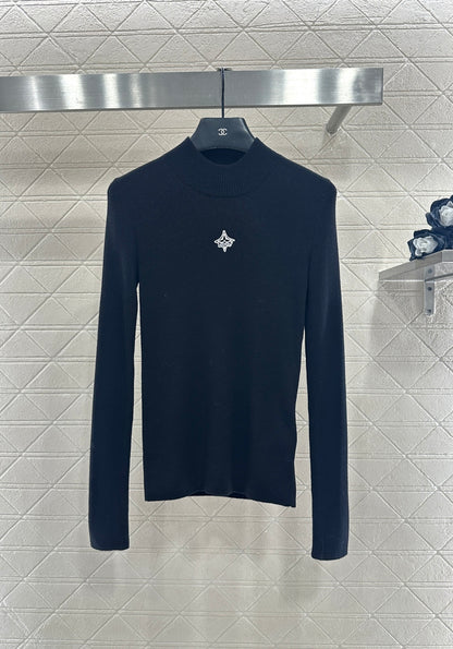High-Neck Logo Base Layer
