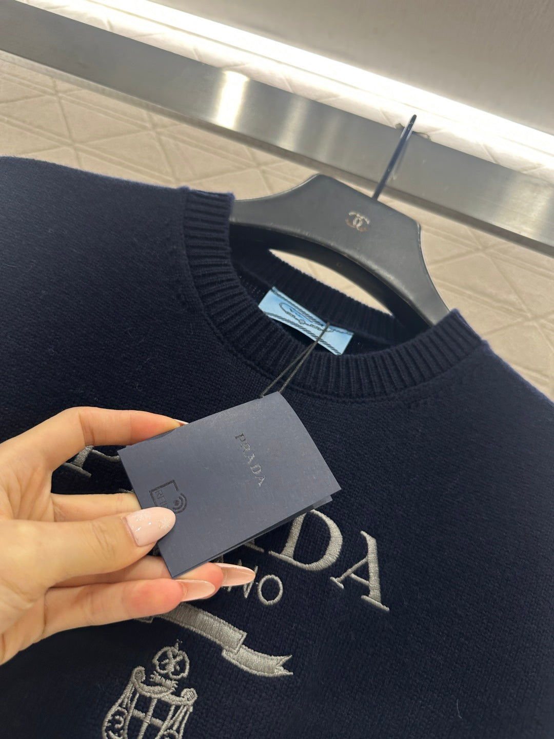 Puff Sleeve Knit T-Shirt