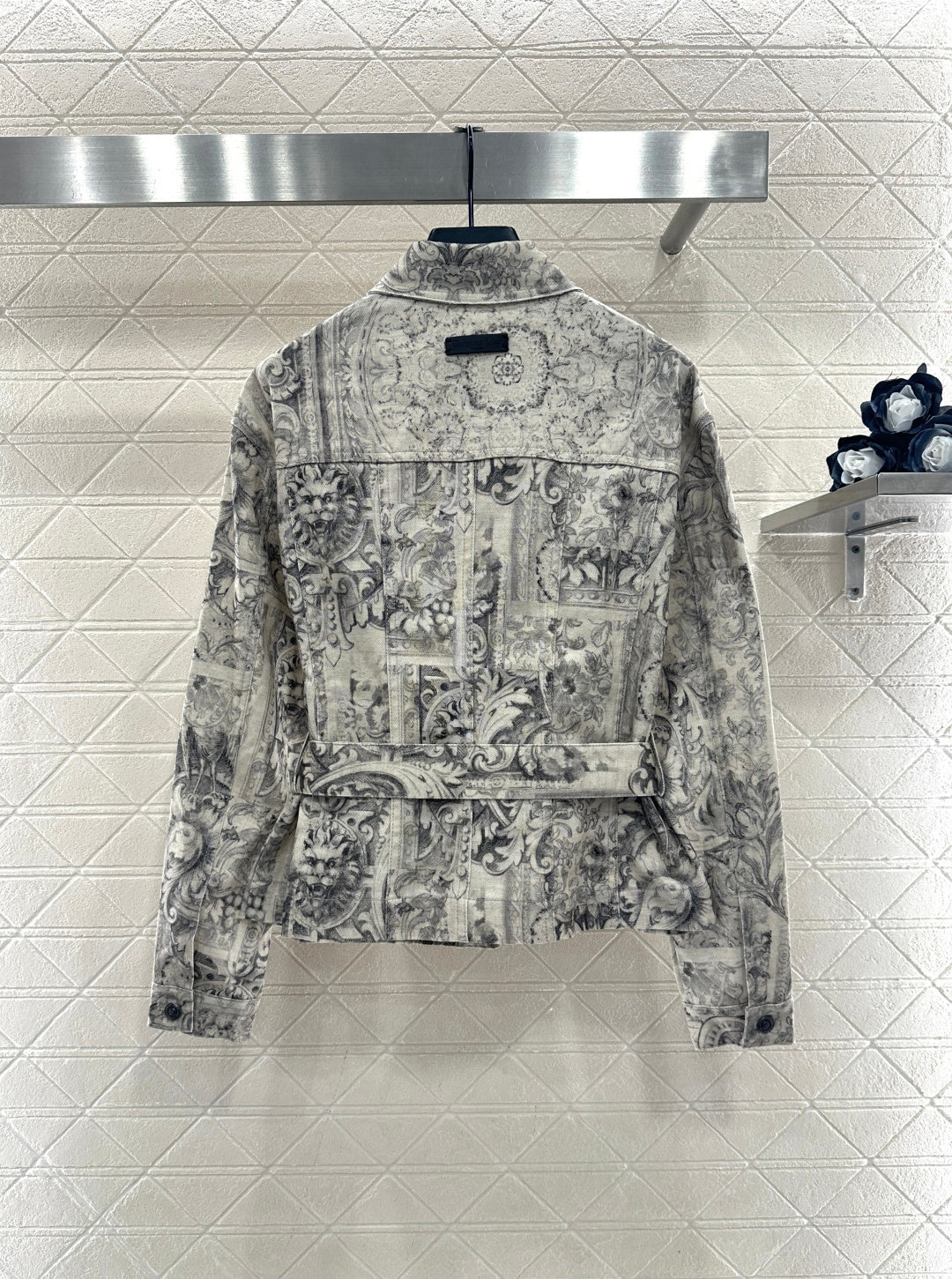Printed Denim Jacket