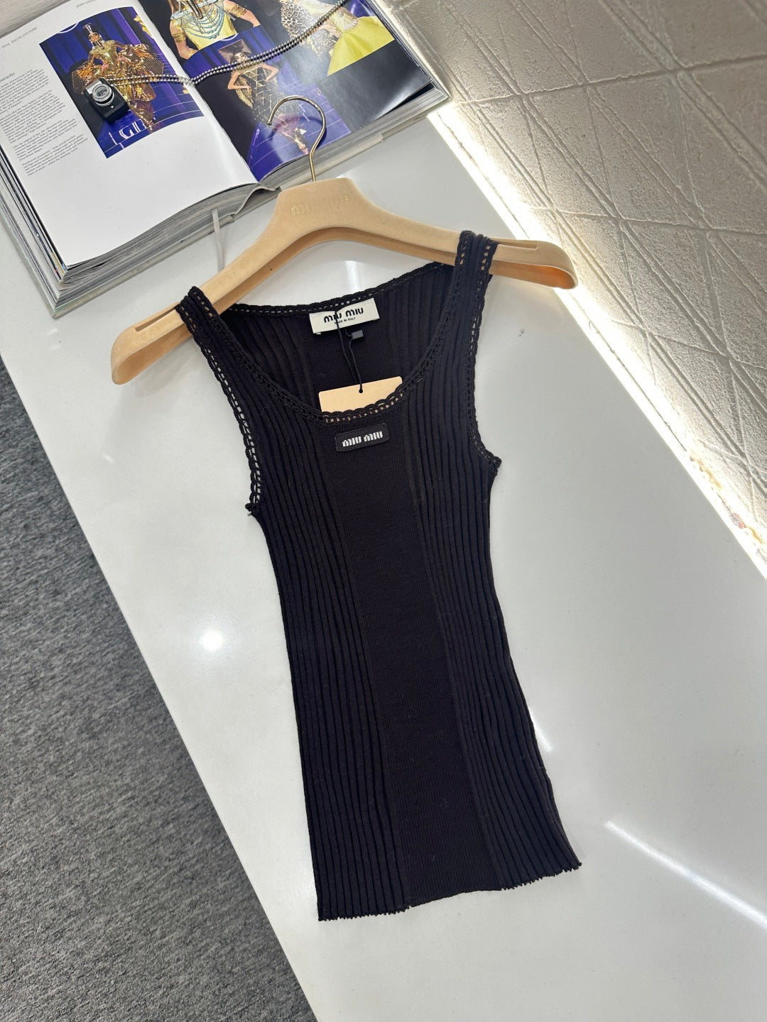Handmade Lace Knit Vest