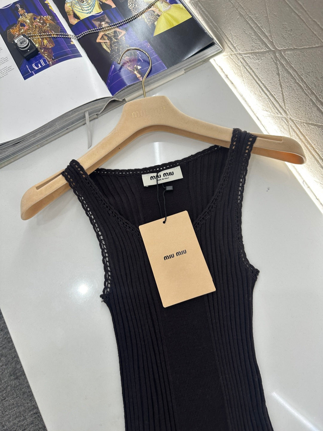 Handmade Lace Knit Vest