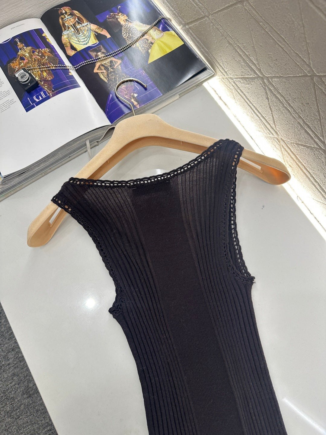 Handmade Lace Knit Vest
