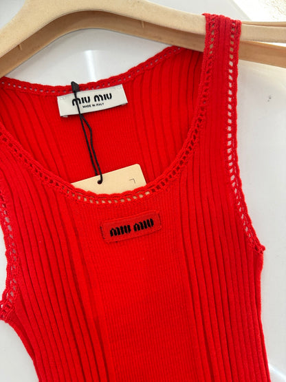 Handmade Lace Knit Vest
