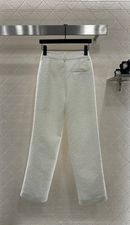 Faux Two-Piece Suit and Trouser Set