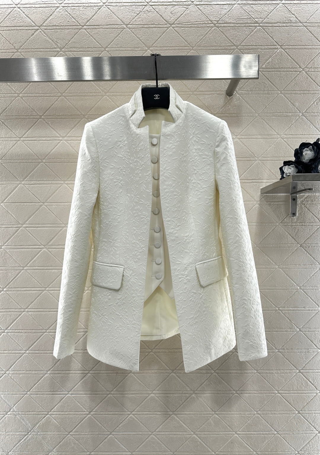 Faux Two-Piece Suit and Trouser Set