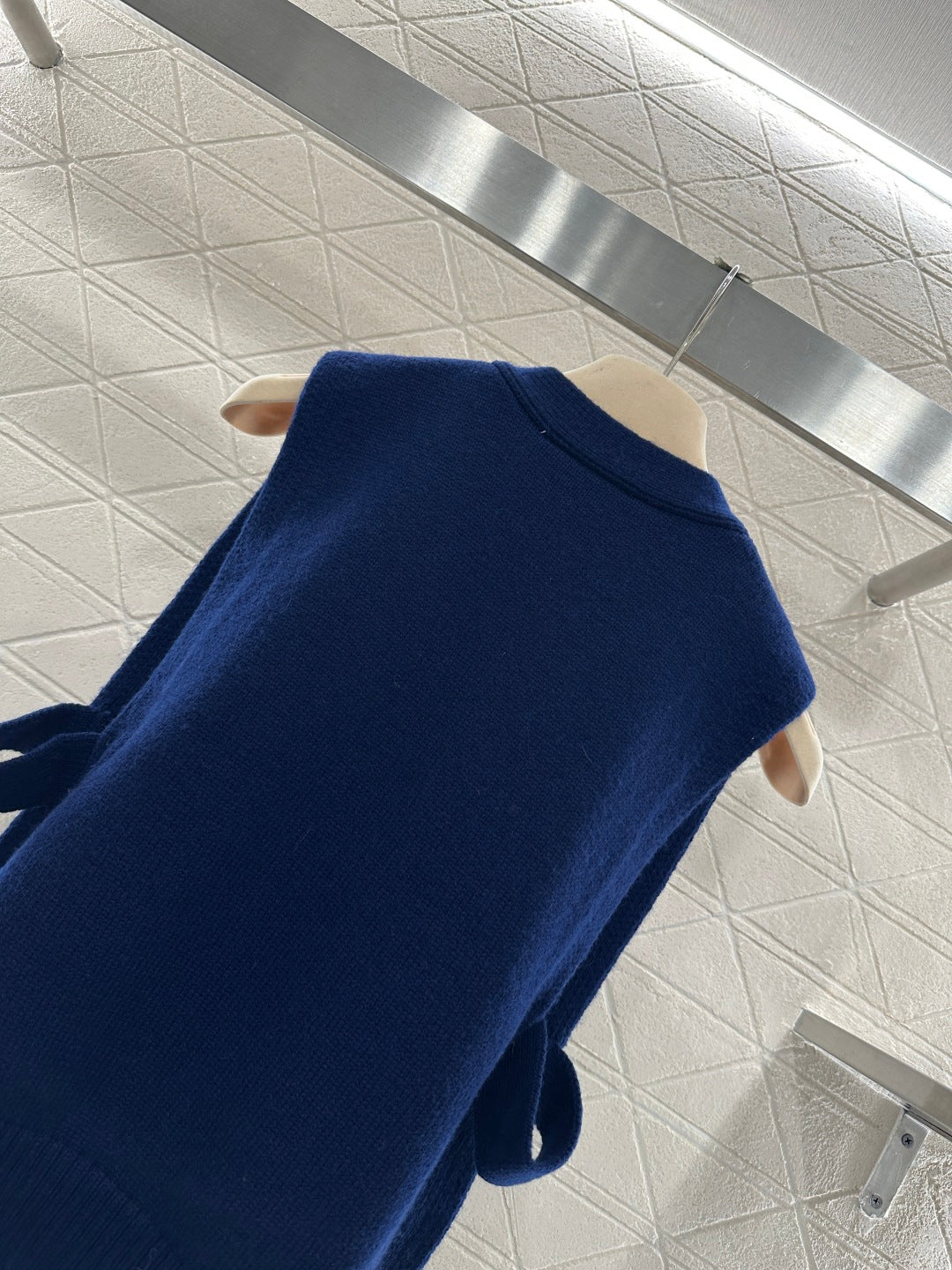 Logo Knit Cardigan/Vest