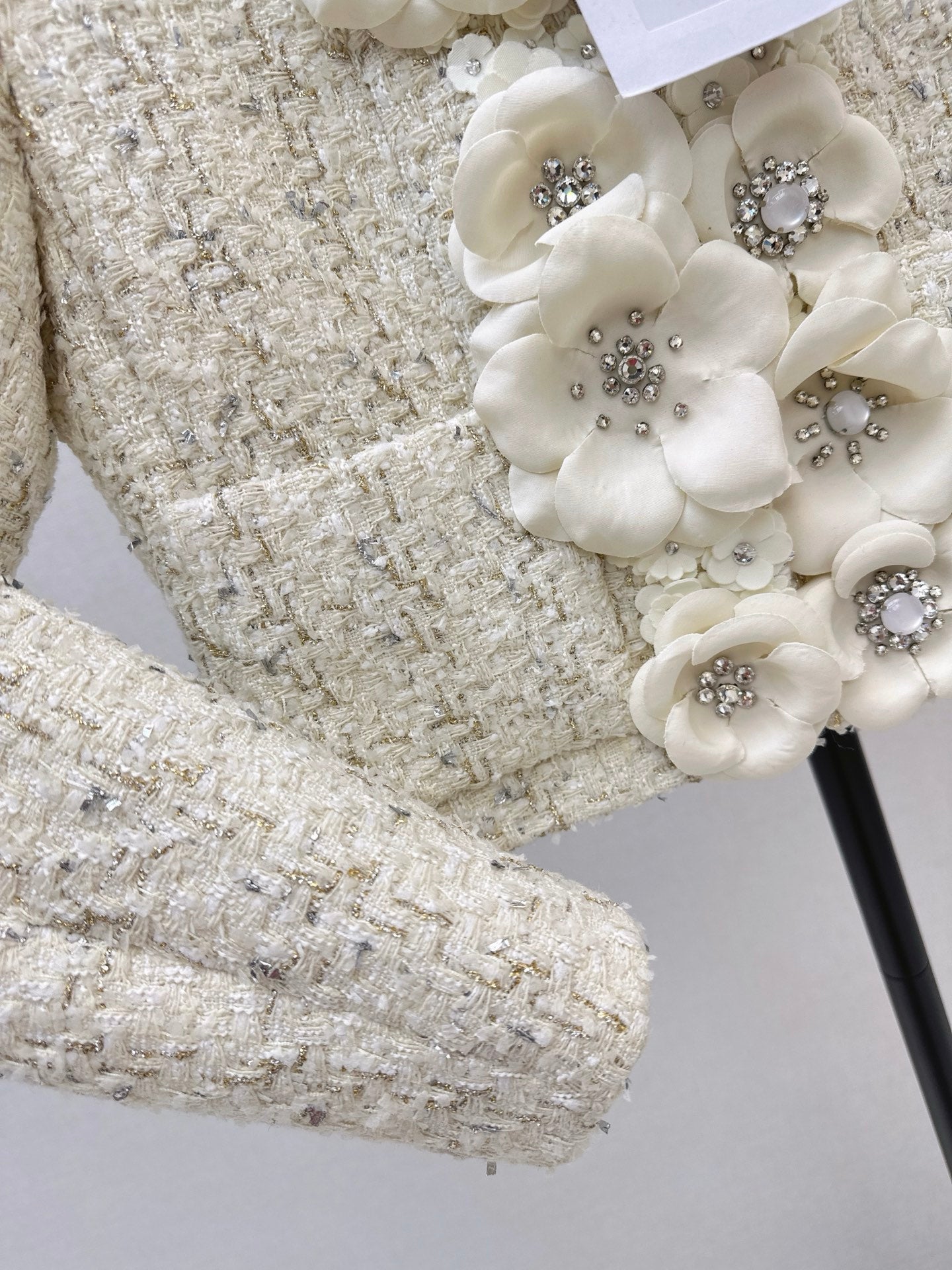 Floral-Embellished Jacket