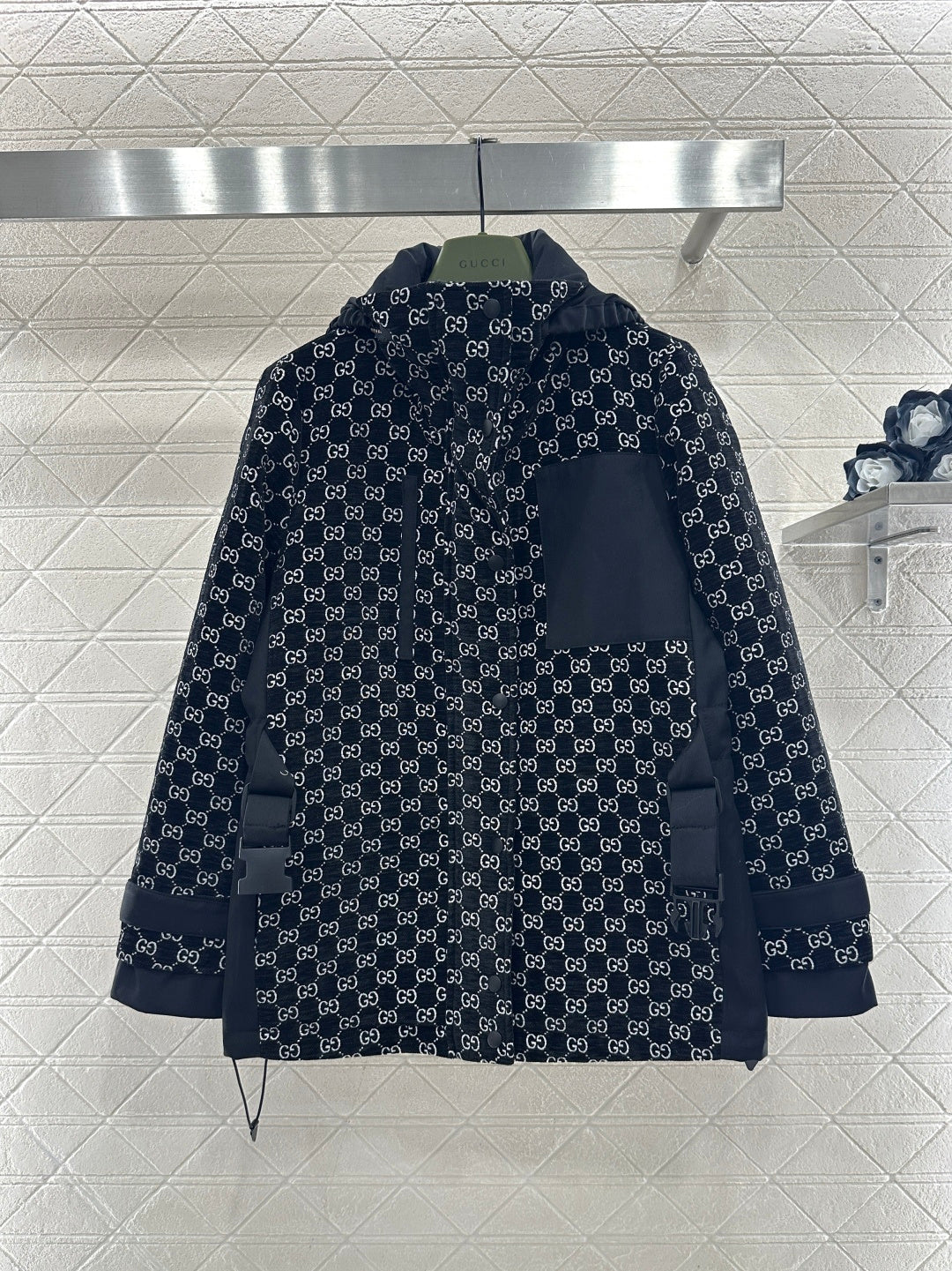Jacquard Cotton Jacket