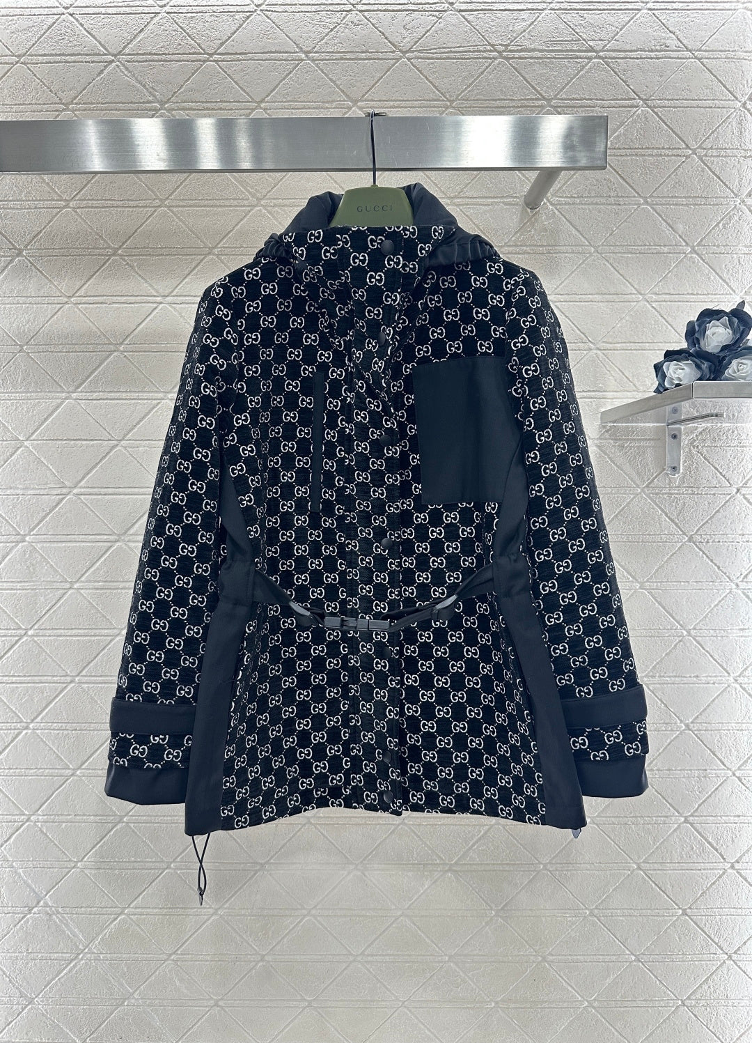 Jacquard Cotton Jacket